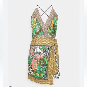 NWT FARM RIO gayatri mini dress XL